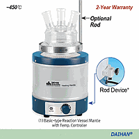 DaiHan DH.WHM8136.1 Heating mantle Steel-case, w/control, Rv.3Lit. 120V (=SL.Man8136.1)