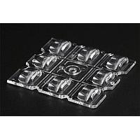 Ledil C16038_STRADELLA-8-T2-PC LED Lenses Lens array rectang 8 Pos 49,5+49,5mm (D)