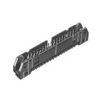 AMP Connectors - TE Connectivity 5111008-9 Ribbon Cable A/L UNIV HDR 40P VERT HT