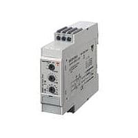 Carlo Gavazzi DAC01CM40 Timing Relays Timer Star-Delta control, DIN rail mount, 22,5x80x99,5mm Euronorm housing, selectable time ranges 0,1s - 10m, Supply voltage 380-415Vac, Screw terminals connection, 8A SPDT relay output