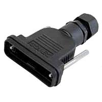 Amphenol CONEC 165X14839XE Strain Relief Backshell HOOD 25 POS