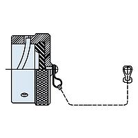 Glenair MS27511B8R Receptacle Cover DUST CAP