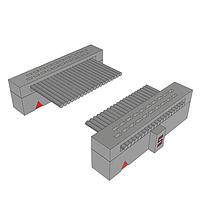 Samtec FFSD-10-D-09.00-01-N IDC Socket Cable .050" Low Profile Tiger Eye(TM) IDC Ribbon Cable Assembly