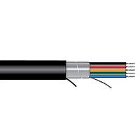 Alpha Wire M39049 BK005 Multi-Conductor Cables 20 AWG PE 100 FT SPOOL BLACK