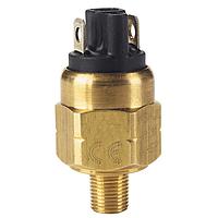 Dwyer A2-6811 Subminiature OEM Pressure Switch with High Proof Pressure & Adjustable Terminals (Gauge, 100 psi, NPT Male, 1/8 in)