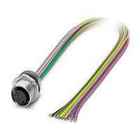 PHOENIX CONTACT 1556252 Straight 12P FEMALE FRONT MNT M16 THREAD