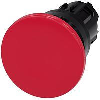 SIEMENS A6X30137087 Mushroom MUSHROOM PUSHBUTTON. 40MM. RED