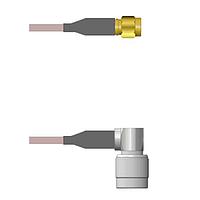 Amphenol Custom Cable Q-3F04X000H024i RF Cable Assemblies SMA-SP/TNC-RP G142 24I