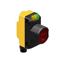 Banner Engineering QS18VN6FF100Q7 Photoelectric Sensors WORLD-BEAM QS18 Series: Fixed-Field; Range: 100 mm cutoff; Output: Complementary Solid-State NPN; M8 Integral QD