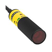 Banner Engineering S18-2VPLP-Q8 Photoelectric Sensors S18-2 Series: Polarized Retroreflective; Range: 6 m; Input: 10-30 V dc; Outputs: Complementary PNP; 4-pin M12 Integral QD