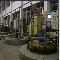 Wondery RQ3-90-10 Pit Type Carburizing Heat Treatment Furnace (90KW; 1050℃)