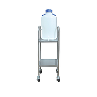 SciLab SL.Car7012 Stainless-steel Safety Rack Cart (2× 5 L)