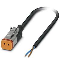 PHOENIX CONTACT 1410728 Sensor Cables / Actuator Cables SAC-2P- 1,5-PUR/ DTFS-1L