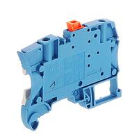 AMP Connectors - TE Connectivity ZS4-S-R1-BL Disconnect Terminal Block Aut SNK Screw