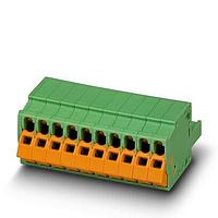 PHOENIX CONTACT 1718009 Plugs 6 Pos 5mm pitch Plug 24-16 AWG IDC
