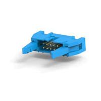 AMP Connectors - TE Connectivity 2-5499141-1 Shrouded UNIV HDR 10P RA BLUE LARGE LATCH