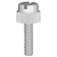 Essentra Components 092520200TEG Thumb Screw Slotted Thumb Screw, 1/4-20 Thread, 2 Lg