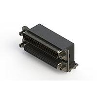 EDAC 663-037-364-043 Dual Port D-Sub Connectors Right-angle Dual Port D-Sub Connector