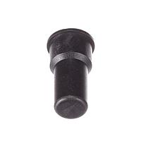 APEM AQC09-27.2 Round Cap Black - Ovell Height 26.
