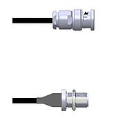 Amphenol Custom Cable Q-0J01U0003096i RF Cable Assemblies BNC-SP/N-SJB G174 96I