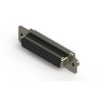 EDAC 628-025-220-042 D-Sub Connectors - Standard Density D SUB RECEPTACLE VERT METAL