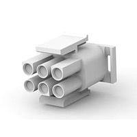 AMP Connectors - TE Connectivity 350715-1 Plug Housings PLUG HOUSE. 6 POS.