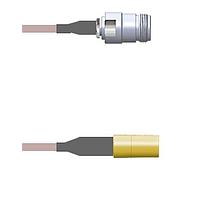 Amphenol Custom Cable Q-1V03Z000R036i RF Cable Assemblies N-SJ/SMB-SP G316D 36I