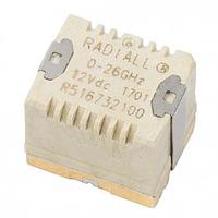 Radiall R516412100 High Frequency Relays SMT Micro SPDT Quartz 18GHz Failsafe 12Vdc Not Soldered Standard packaging