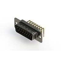 EDAC 629-M15-240-GN1 D-Sub Connectors - Standard Density Right Angle D-Sub Connector