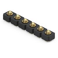 Mill-Max 815-22-006-30-001101 Spring-Loaded Spring-Loaded Hdr,1R Vert Mount, SMT, 6P
