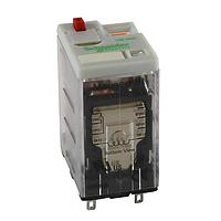 Schneider Electric Relays 792XBXM4L-24D Cube MINI CNRL RELAY DPDT 12A COIL: 24VDC