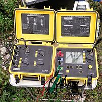 Chauvin Arnoux C.A 6472 + C.A 6474 +4 x AMPFLEX 5m + 1 x 4PEarth/Resistivity Kit (100M) Earth and resistivity tester with adapter for pylon earth measurements