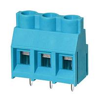 Same Sky (formerly CUI Devices) TB005-762-08BE Fixed Terminal Blocks Terminal block, screw type, 7.62 , horizontal, 8 poles, CUI Blue, slotted screw, PCB mount