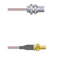 Amphenol Custom Cable Q-0703O000R108i RF Cable Assemblies BNC-SJB/SMB-SJB G316D 108I