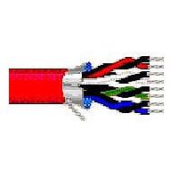 Belden 89505 002100 Networking 24AWG 5PR SHIELD 100ft SPOOL RED