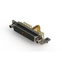 EDAC 630-21W1250-4ND Mixed Contact D-Sub Connectors Right-angle Power Combo D-Sub Connector