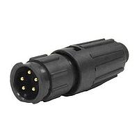 CONXALL W8382-5PG-P-519 Connectors 5#16 M Long Backshell .19 Grommet Size