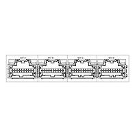 Molex 34707-7012 Shrouded STAC64 VHDR 2BAY 30CKT 10A-20C