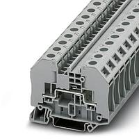PHOENIX CONTACT 3049013 Bolt Connection Terminal Block RT 3 PE 14-26AWG GRAY