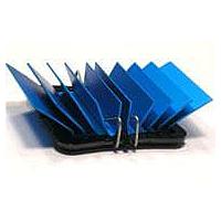 Advanced Thermal Solutions ATS-50310G-C1-R0 Component maxiFLOW Heat Sink with maxiGRIP Attachment, T766, Blue-Anodized, 31x31x12.5mm