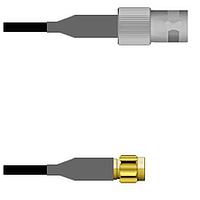 Amphenol Custom Cable Q-0903D0008036i RF Cable Assemblies BNC-SJ/SMA-SP RG58 36I