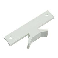 BIVAR CP-2 WE Card Ejectors PCB Handle Nylon White