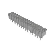Samtec CES-115-01-F-D Socket .100" Closed Entry Low Profile Socket Strip