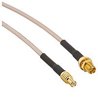 Amphenol RF 255110-01-M0.75 RF Cable Assemblies MCX St Plug - Blkhd Jack RG-316 .75M