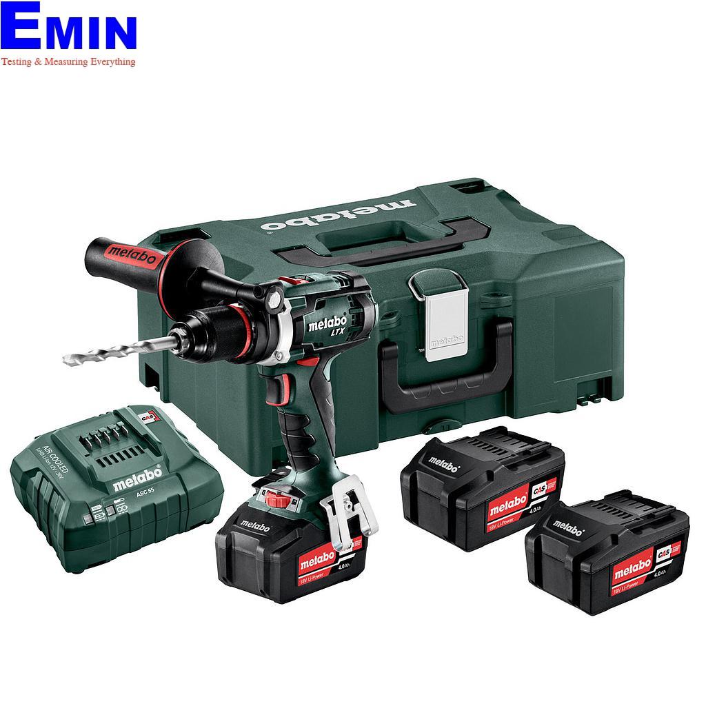 METABO BS 18 LTX IMPULS SET Cordless Drill Screwdriver 18V 3x4Ah Li ion EMIN.ASIA