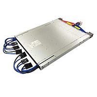 Bel Power Solutions SPSPFF3-01 Isolated POWER RACK;POWER SHELF;1RU;21";FOR PFF3000-12-069RD POWER SUPPLIES;6 SLOTS;MAX 18kW;12V;;534x46.5x650mm (WxHxD),SINGLE OUTPUT BUSBAR WITH CONTROLLER