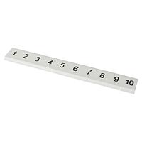 PHOENIX CONTACT 0808626:0001 Zack Strip ZBF 4.LGS:CONSEC NUMBERS 1-10