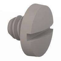 Essentra Components 011024B018 Machine Screw Binder Slotted Screw, #10-24 Thread, 3/16 in Lg