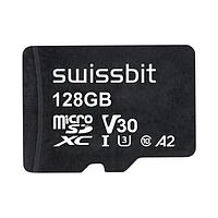 Swissbit SFSD128GN1AM1TB-I-WK-21P-STD MicroSD Cards Industrial microSD Card, S-56u, 128 GB, 3D PSLC Flash, -40C to +85C