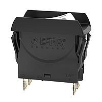 E-T-A Circuit Breakers 3120-N323-P7T1-W02D-15A Thermal The 3120-N thermal circuit breaker/switch combination unites overcurrent protection and the function of an ON/OFF switch within a single component. The trip element is a thermal bimetal. Type 3120-N is ideally suited for overload prot